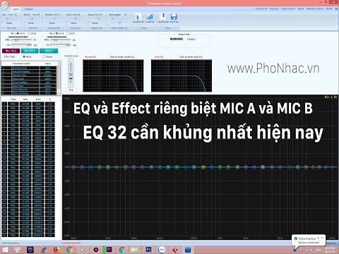 Hướng dẫn setup vang số S750 và link tải phần mềm | Phố Nhạc