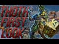 NEW SMITE GOD THOTH! (Thoth Build) Thoth First Look and Review!