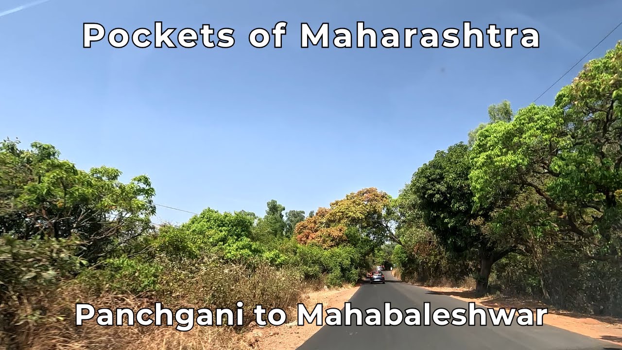 4K | Panchgani to Mahabaleshwar Trip Drive | Hill Stations of India