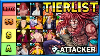 TIERLIST ATTACKERS POST 5th ANIV. [Top 15+1] | One Piece: Bounty Rush