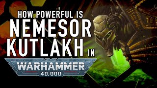 40 Facts and Lore on the Necron Nemesor Kutlakh the World Killer in Warhammer 40K