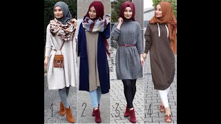 Hijab Winter Lookbookتنسيقات ملابس محجبات لفصل الشتاء