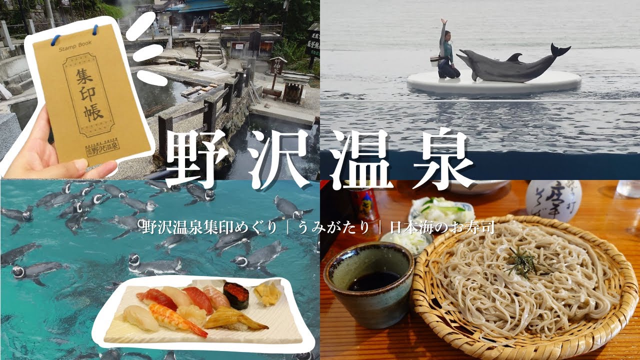【野沢温泉 集印めぐり♨️】飯山･上越妙高には何がある？の旅 | 野沢温泉･うみがたり･海鮮