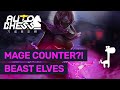 MAGE COUNTER?! Dota Auto Chess BEAST ELVES SUMMONERS!