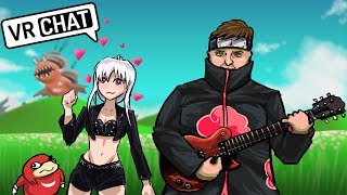 Singing for HOT ANIME WAIFUS #2!!! (VRChat Music Reactions)