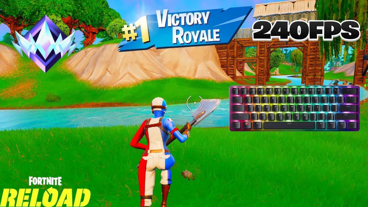 Fortnite Unreal Ranked Reload On PC {Keyboard & Mouse Gameplay} 240FPS 4K