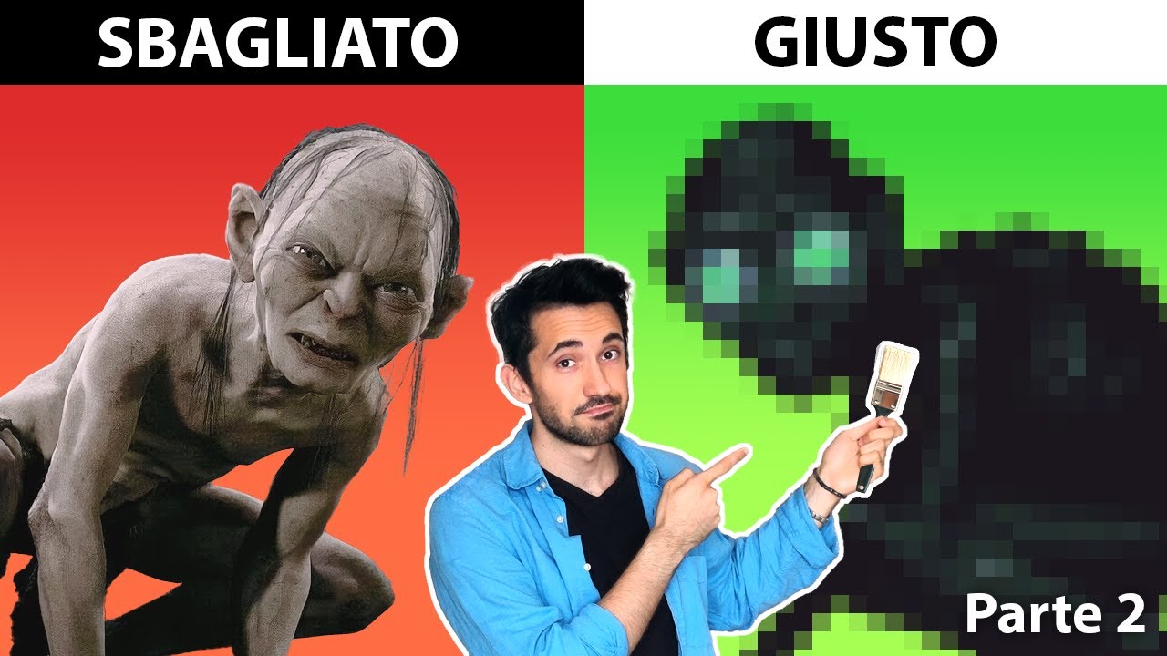 Dipingo altri personaggi ESATTAMENTE come DESCRITTI NEL LIBRO del LO HOBBIT