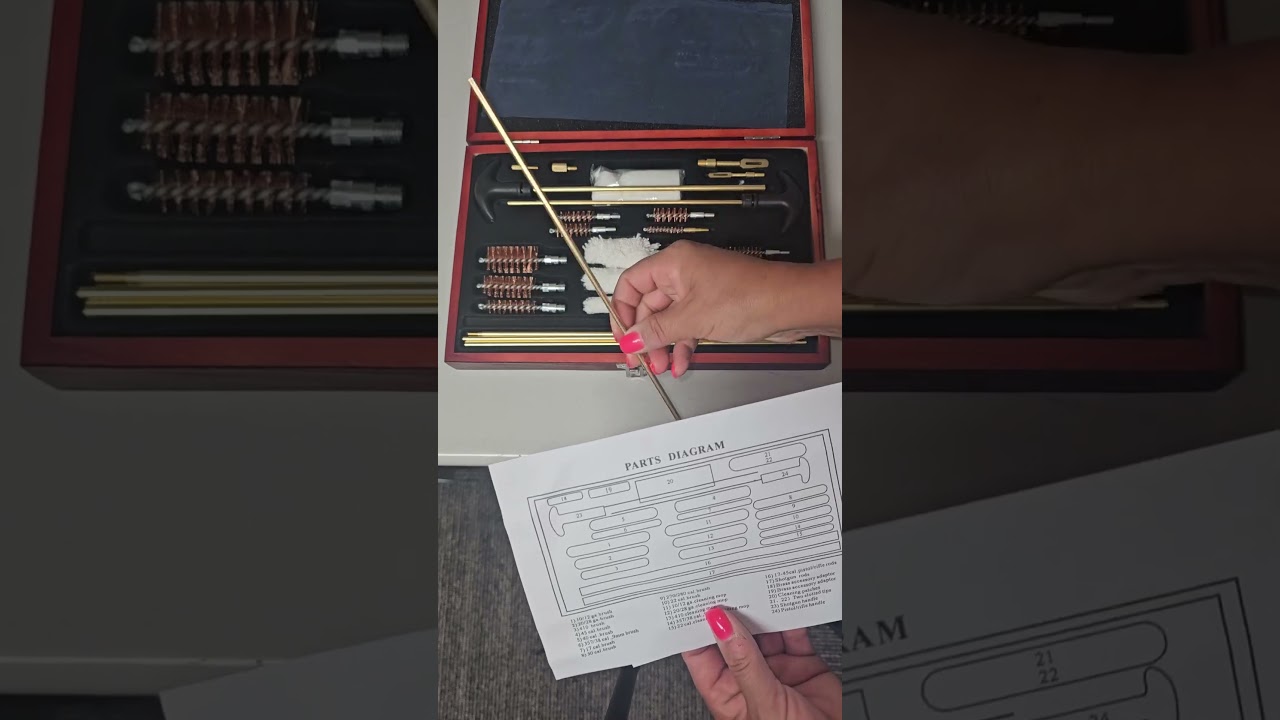 StrongTools 26-Piece Gun Cleaning Kit: Ultimate Care for Rifles & Handguns (Demo)