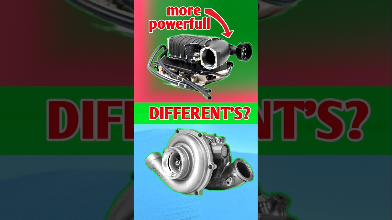 TURBOCHARGER VS SUPERCHARGER which is Best