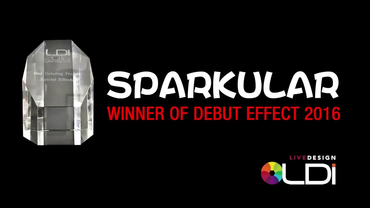 Sparkular FX Winner LDI Show Las Vegas Now available in Mexico Pyrotech