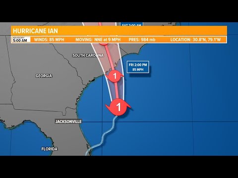 Hurricane Ian Moves Toward South Carolina: Live Updates