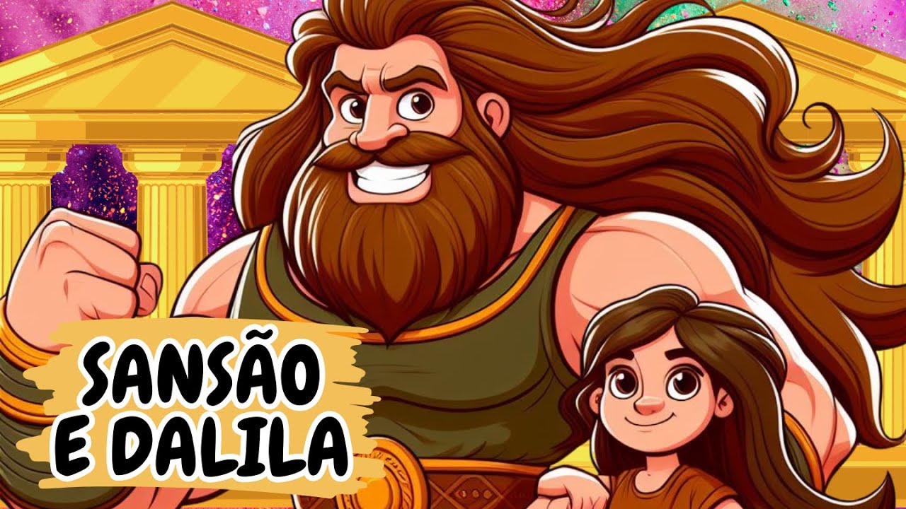 SANSÃO E DALILA: História Bíblica para Crianças - YouTube