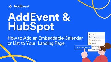 How to Add an Embeddable Calendar or Embeddable List to Your HubSpot Landing Page