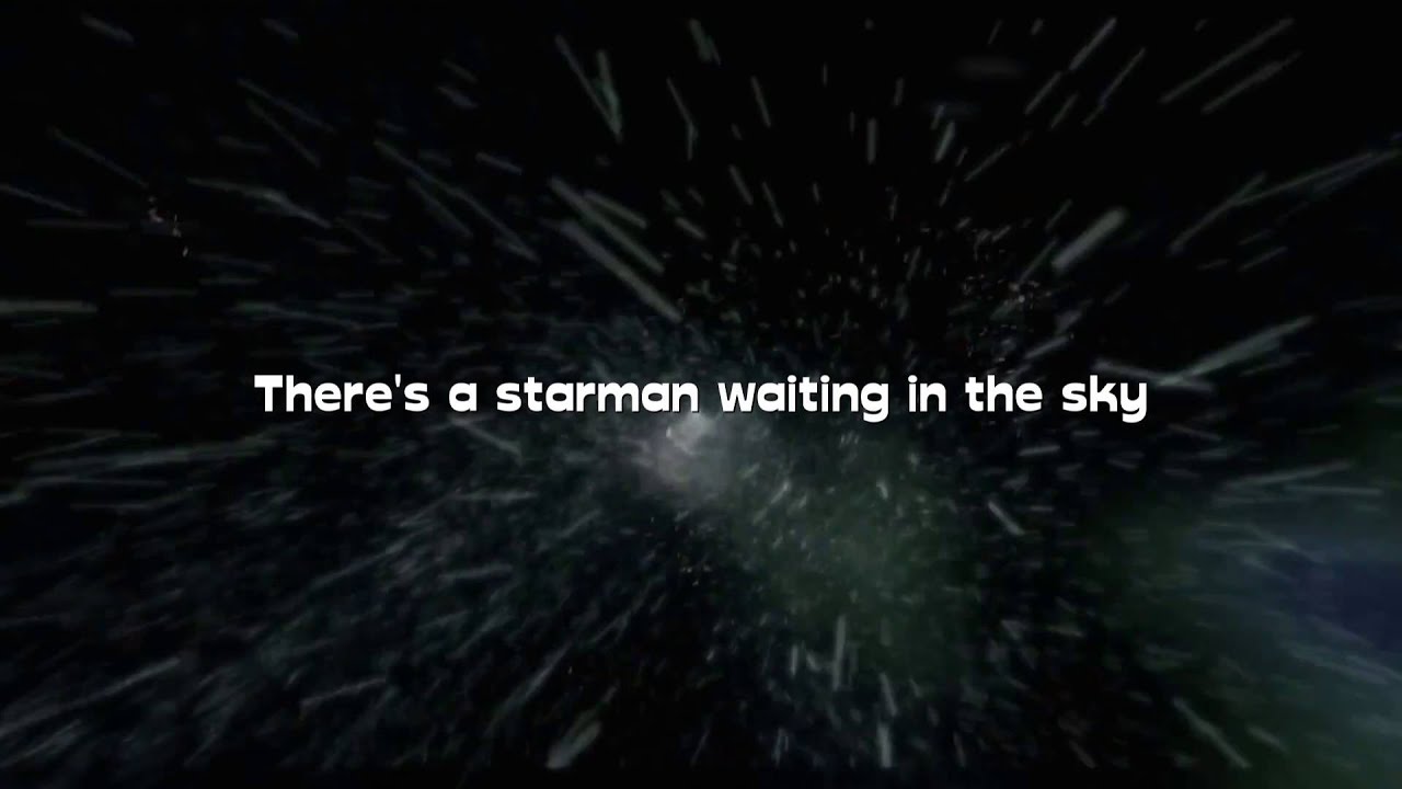 David Bowie Starman (Lyric Video) YouTube