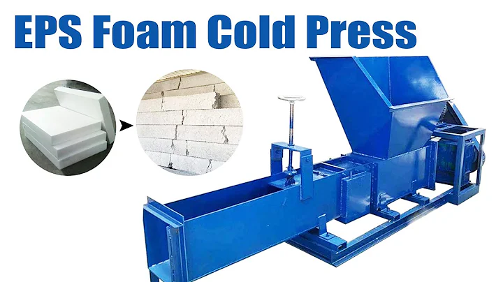 Revolutionizing Recycling: EPS Foam Compactor | Styrofoam Densifier for Foam Cold Press  #compactor