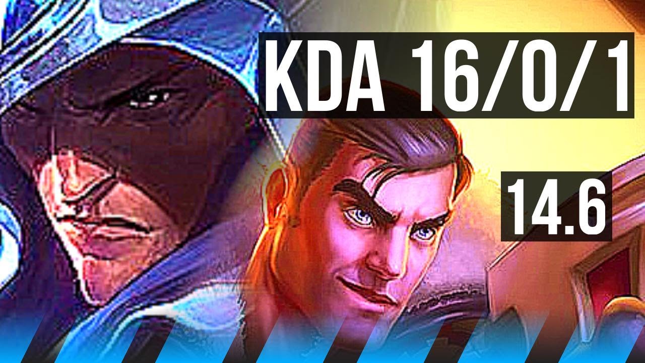 TALON vs JAYCE (MID) | 16/0/1, Legendary, 8 solo kills, 500+ games | KR Master | 14.6
