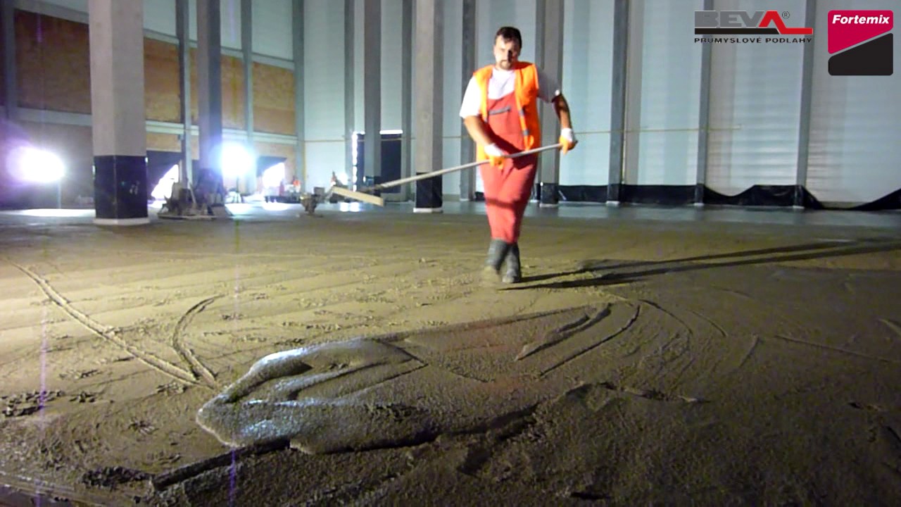 Schüttböden - Applikation der Methode Nass in Nass