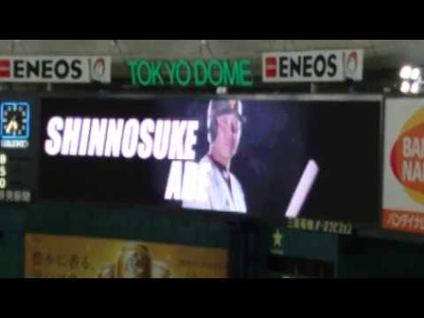 ２０１７年５月１７日（水）巨人vsヤクルト　スターティングメンバー