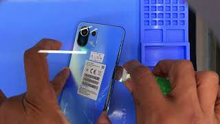 Xiaomi Mi 11 Lite Back Glass Replacement Guide | DIY Repair Tutorial
