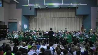 CMS Symphonic Band Elementary Christmas Tour 2009 at Hidden Hollow