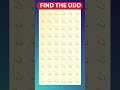 Easy Emoji Quiz – Can You Spot the Odd One? 🧩 Part 18 #brainteaser #emojiquiz #emojichallenge