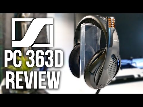 Sennheiser PC 363D Gaming Headset Review
