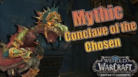 Conclave of the Chosen Mythic first kill Restoration druid PoV