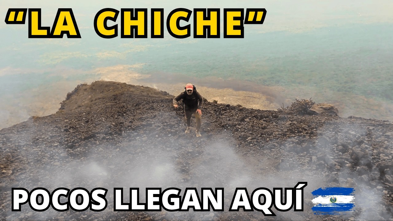 Así es ‘La Chiche’ del volcán de Izalco… pocos llegan aquí 😳🔥