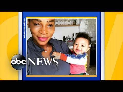 Video: Serena Williams Reveals She 'Cried A Little Bit' When She Stopped Breastfeeding Her Daughter