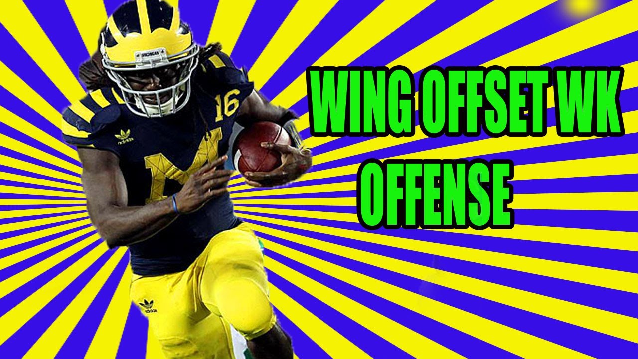 NCAA 14 Football Wing offset wk "Deadly Formation" Ncaa 14 Football GLitch Offense