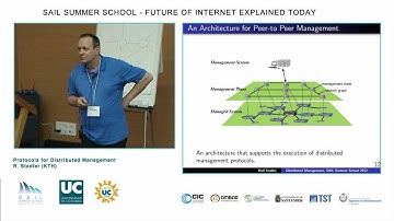SAIL Summer School: Protocols for Distributed Management