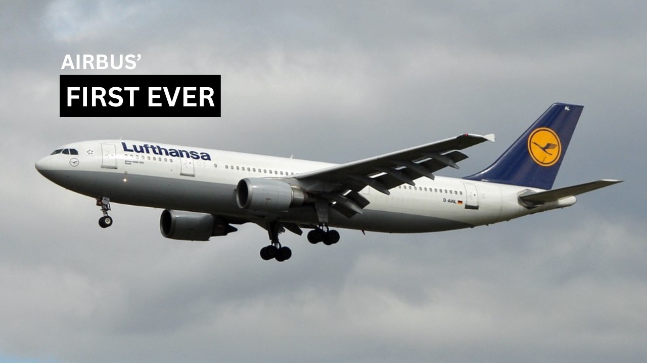 Airbus' First Ever Plane Thumbnail Showcase