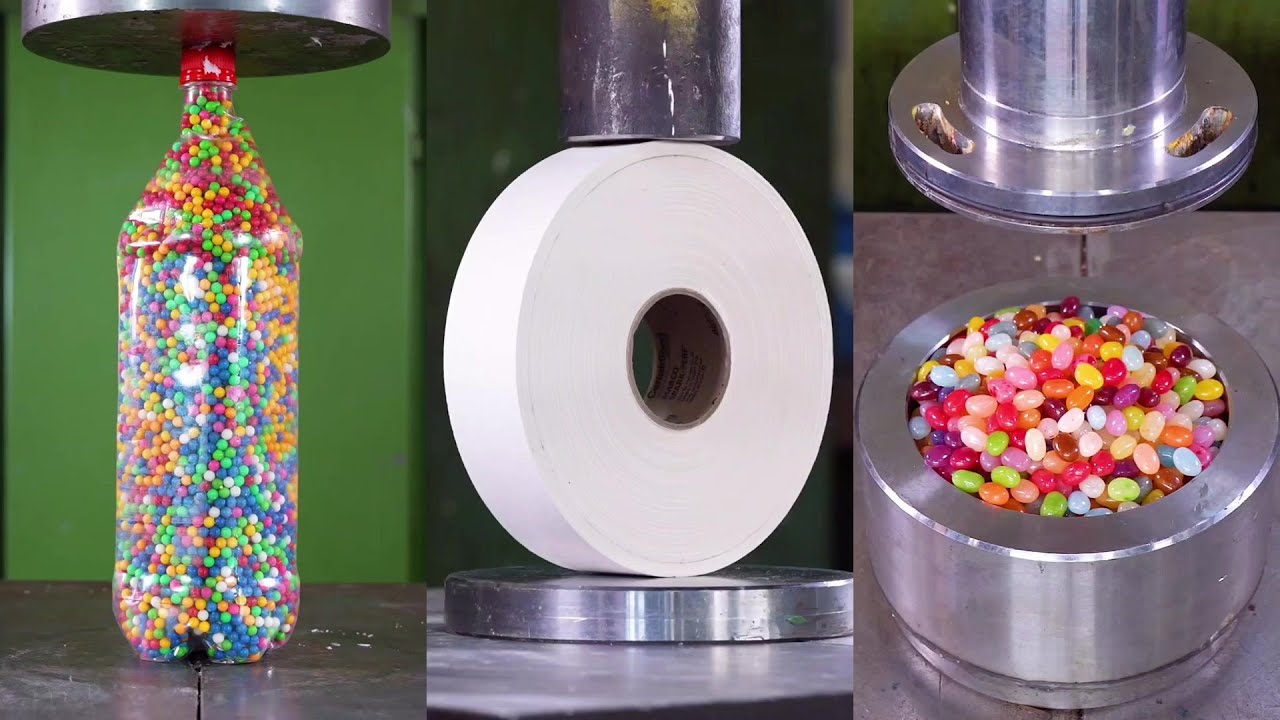 Top 100 Most Satisfying Hydraulic Press Crushes | Ultimate Crushing Moments Compilation #asmr