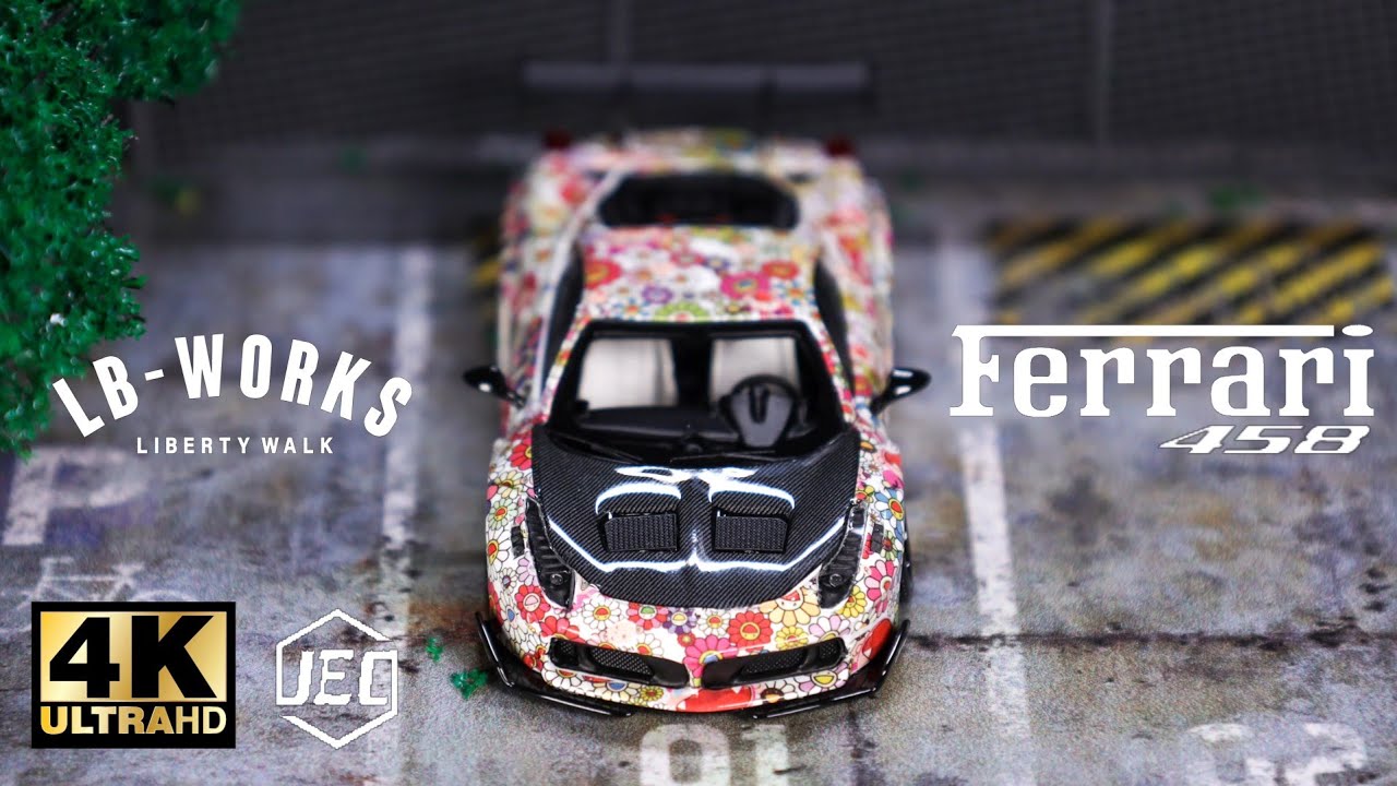 JEC LB-Silhouette Ferrari 458 GT 零戦 LB-Silhouette WORKS Ferrari 458 GT | Fujimi | 1/24 | Scale Model