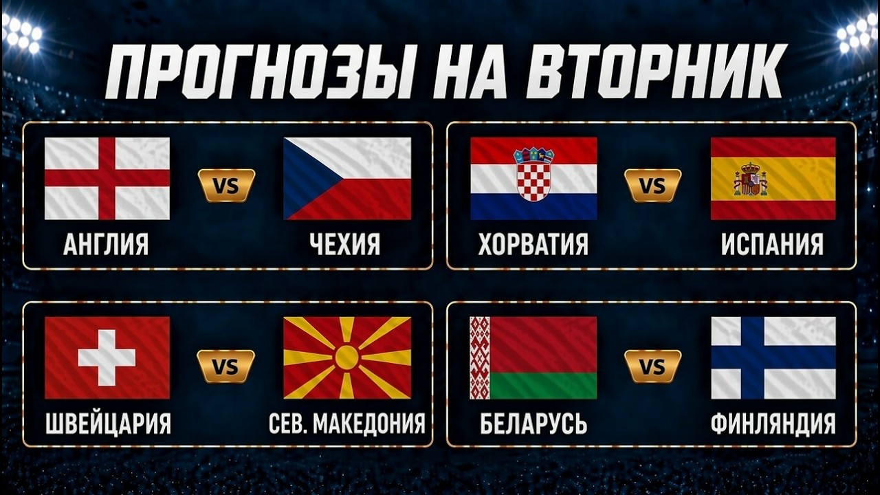 Прогнозы на Лигу Наций УЕФА 🎯 6 Октября — Transcript