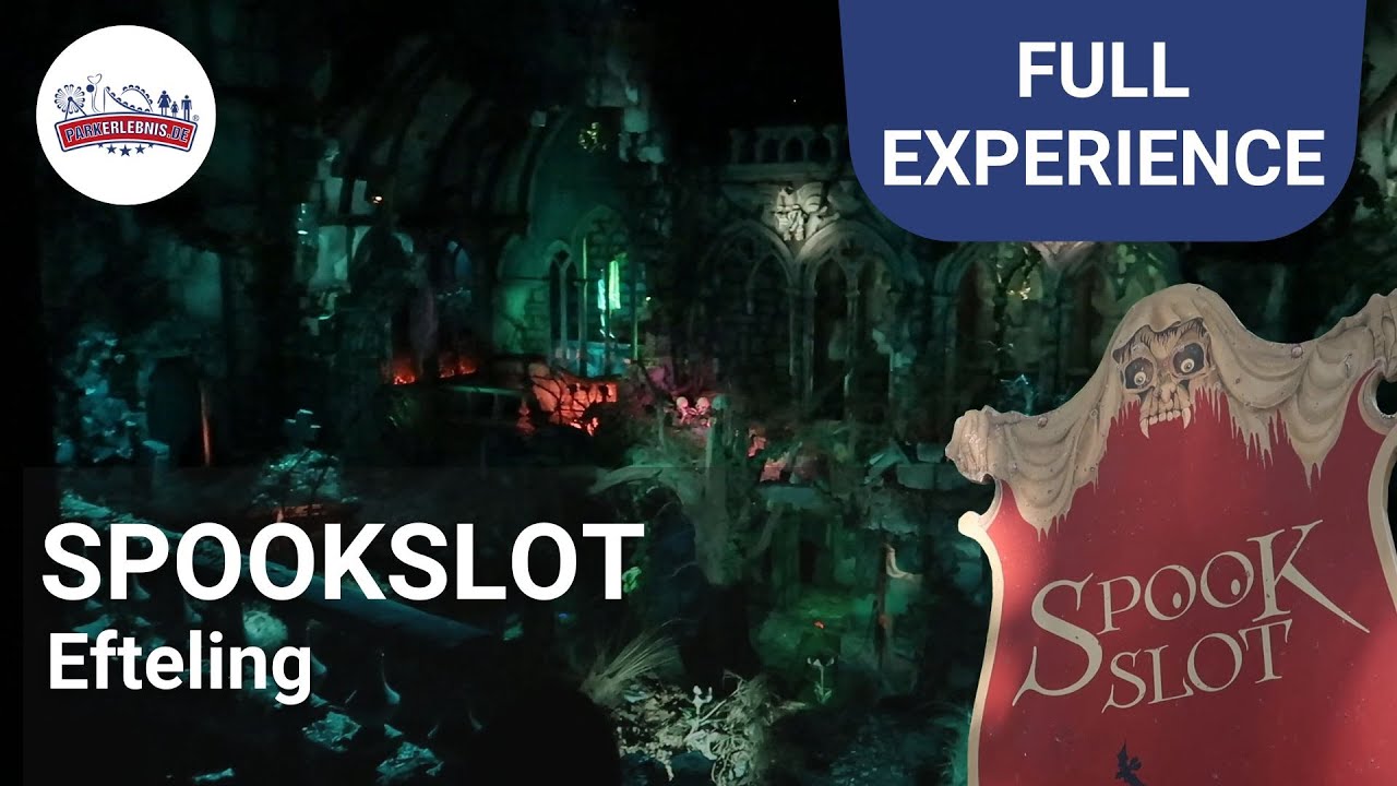 Spookslot - Full Experience - Efteling - Die letzten Tage des Spukschlosses | Schließung am 4.9.2022