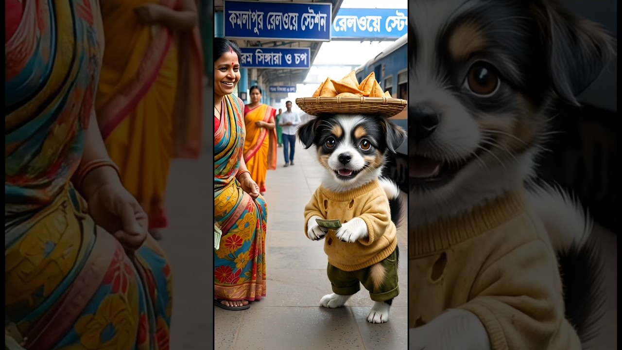 The poor puppy has no home.