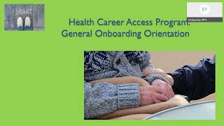 HCAP General Onboarding Orientation