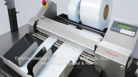 Máy hàn túi ép tiệt trùng Hawo model : hm 8000 AS