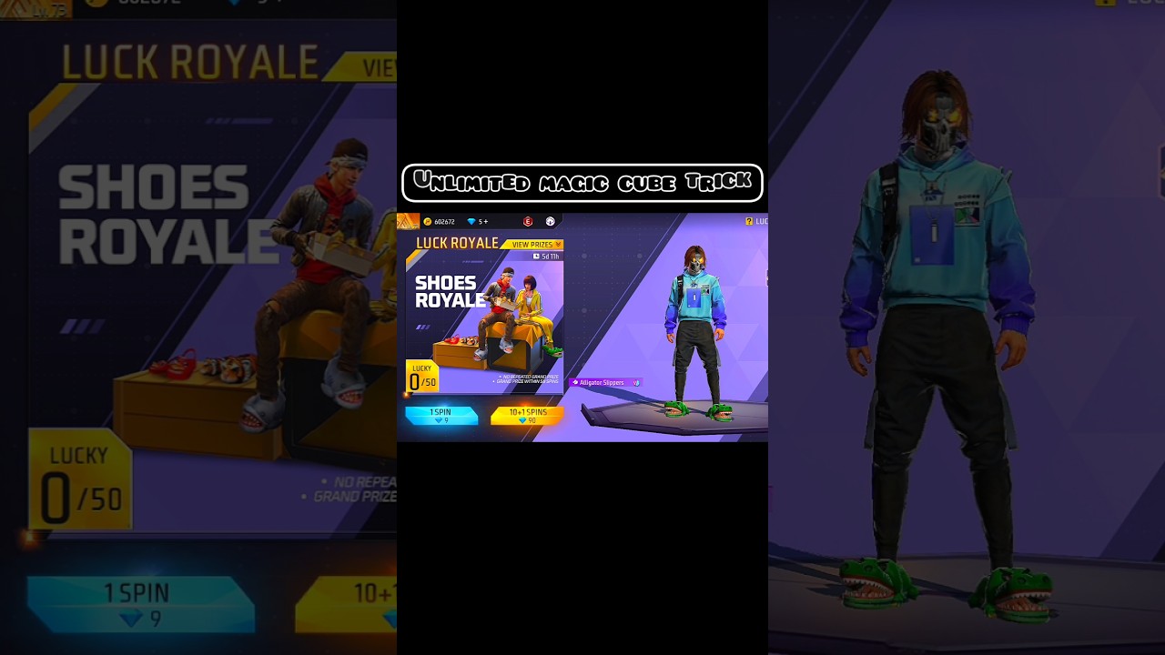 Unlimited magic cube fragments trick😱 