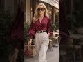 A Day in Burgundy : Classy Burgundy Outfits That Scream Elegance and Style #modastreetstyle