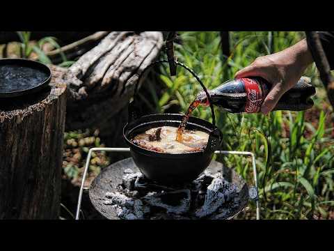 한우 <strong>소꼬리</strong> 숯불구이 🔥🥩  / 캠핑한끼