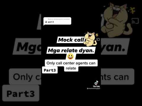 PART 3 MOCK CALL 😂 Only Call Center Agent Can Relate 😉 #letshavesomefun #funnyagent #videonotmine