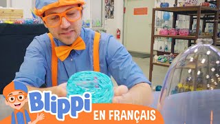 Blippi visite un atelier de verrerie | Blippi en français | Vidéos éducatives pour les enfants