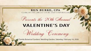 20th Annual Valentine's Day Group Wedding