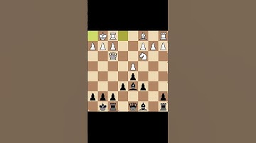 one wrong move turns a losing position, to a checkmate. never miss it ♟️👁️♟️ #shorts