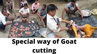 Goat cutting style in Nepal's village| 20 kg meat for Village | Mr. Reviver Gaming