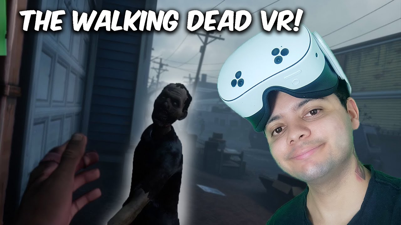 JOGANDO VR PELA PRIMEIRA VEZ! - The Walking Dead: Vr Saints & Sinners
