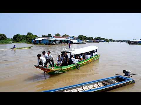 អង្គការស៊ីប៉ានាំយកសៀវភៅទៅដល់ដៃកុមារ និងយុវជននៅលើភូមិបណ្តែតទឹក