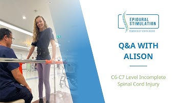 Alison, our C6-C7 patient, shares her journey of regaining mobility during her third remapping